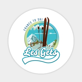 Les Gets france ski logo Magnet